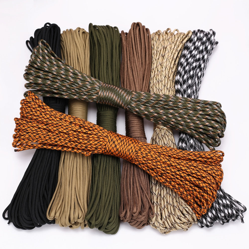 4 Size Dia.4mm 9 stand Cores Paracord for Survival Parachute Cord