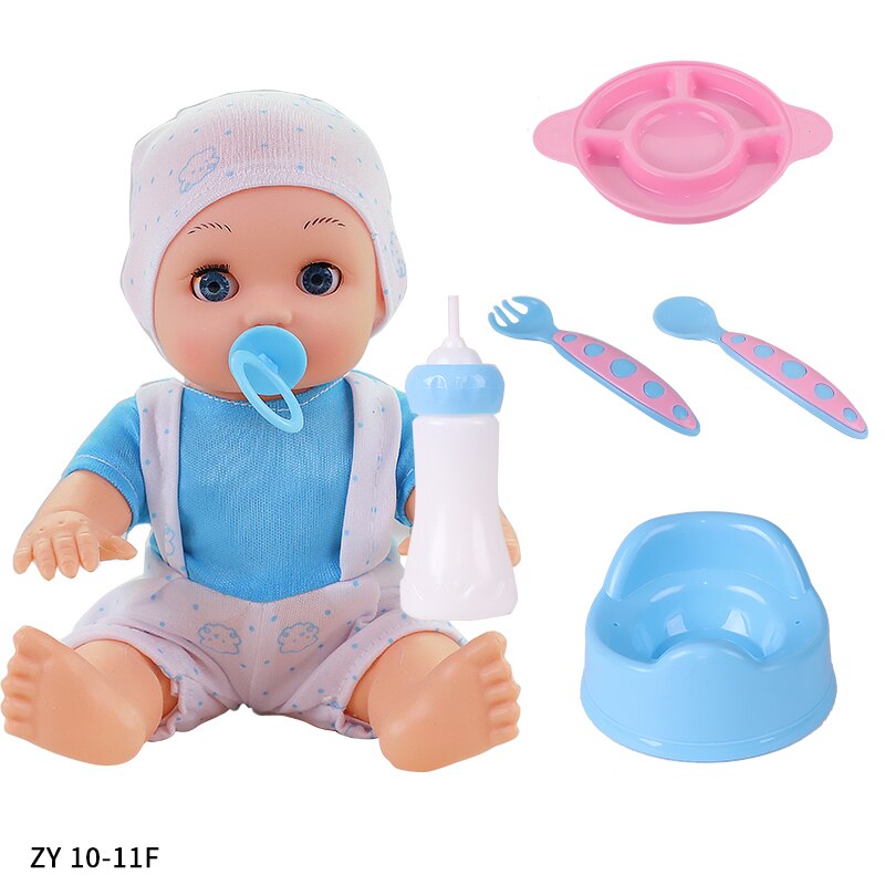 10 inch Lifelike reborn Baby Dolls Alive Fun Educational Toys Birthday Gift Dolls for Kids Children Toys Baby Doll Toys