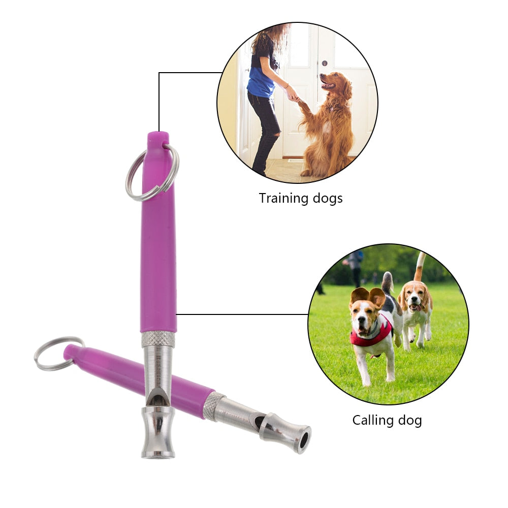 Ultrasonic  Repeller Pet Discipline Training Adjustable Whistle Pitch  Bark Stop Barking Keychain Pets Tools Supplies #15