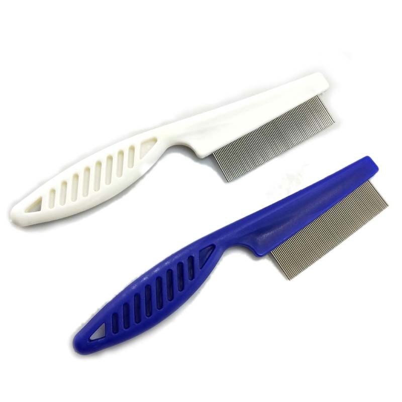 Protect Flea Comb For Cats Dogs Pet Stainless Steel Comfort Flea Hair Grooming Tools Deworming Brush Short Long Hair Fur Remove