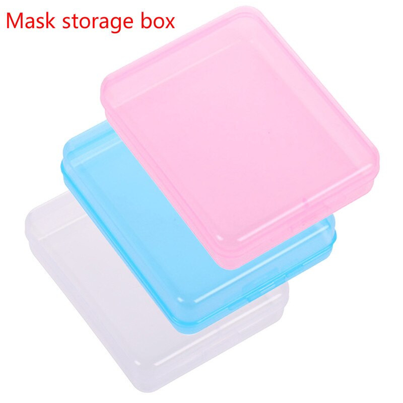 Portable Mask Case Household Moisture-proof Mask Box Go Out Dustproof Storage Mask Container Organizer Holder