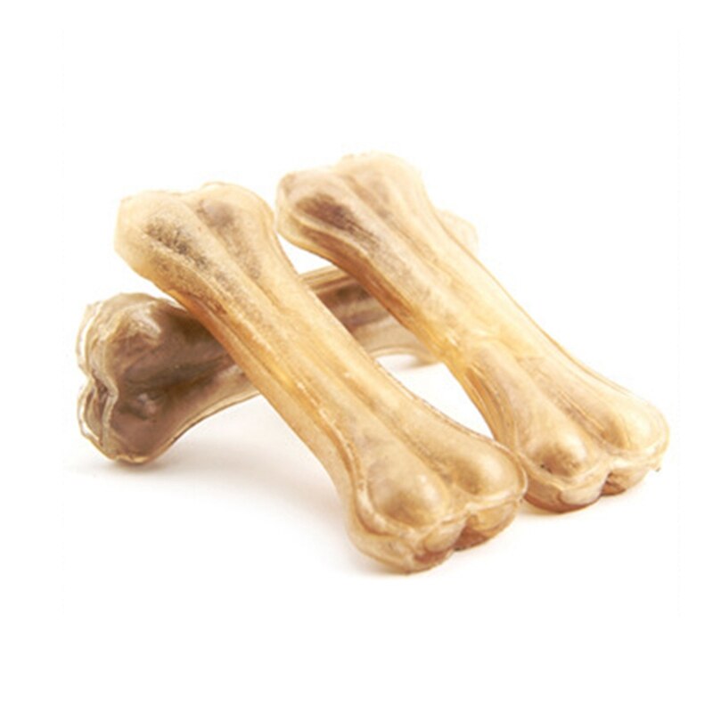 Dog Toy Dog Chews Toys Supplies Leather Cowhide Bone Molar Teeth Clean Stick Food Treats Dogs Bones for Puppy Accessories