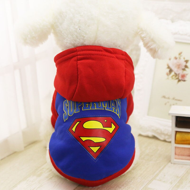 Cartoon Dog Hoodie Winter Pet Dog Clothes For Dogs Coat Jacket Cotton Ropa Perro French Bulldog Clothing For Dogs Pets Clothing