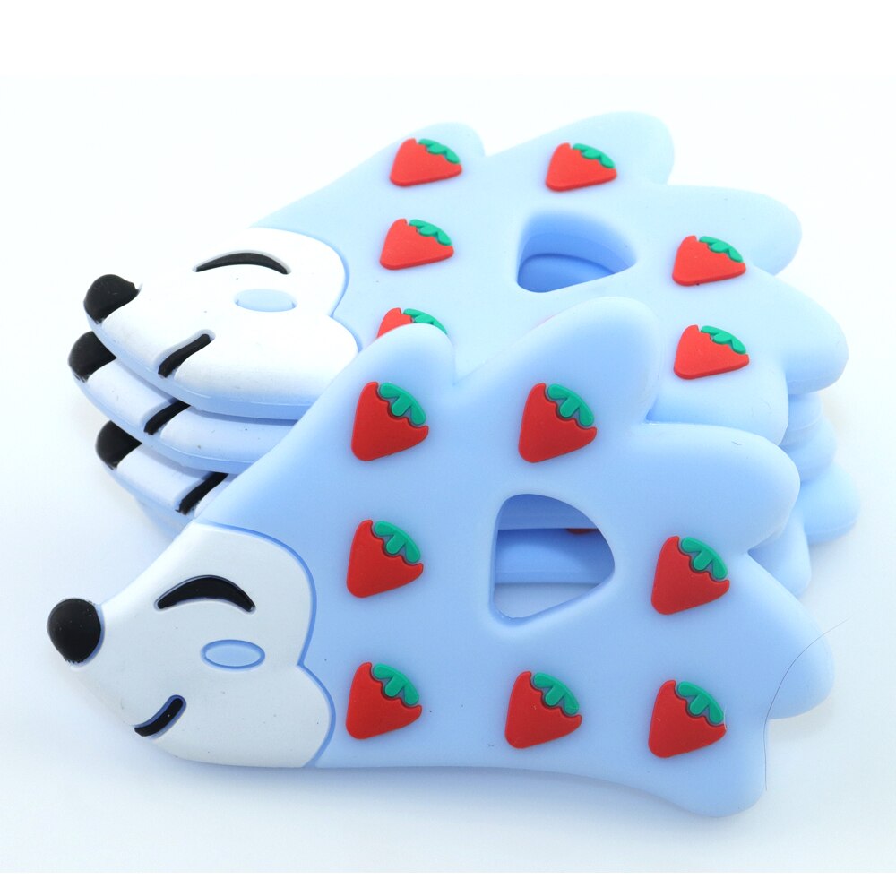 New Teether Teething Newborn Gift For Baby Chewable Toys Silicone Baby Teether Pendants For Mommy Handmaking DIY Jewelry