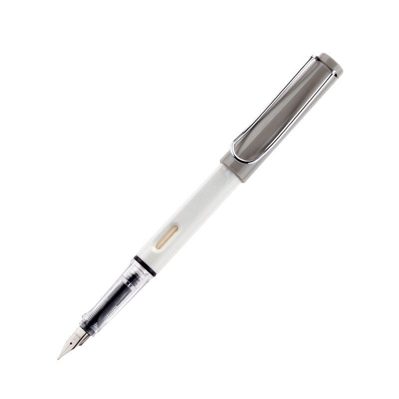 posture writing practice ink bag transparent pen children's calligraphy neutral pen custom logo color signature pen