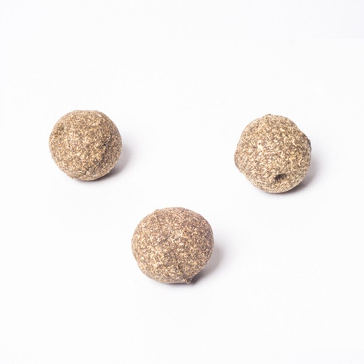 1PC 3.2CM Pure Natural Catnip Ball Safety Healthy And Edible Catnip Chase Toy Emotionally Soothing Cat Hair Cleaning Pet Supplie