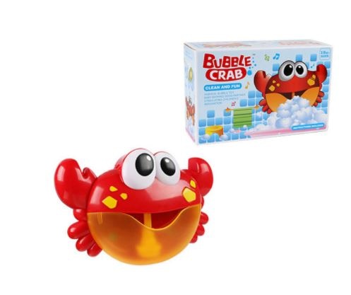 Bubble Crabs Music Baby Bath Toys Kids Pool Swimming Bathtub Soap Machine Automatic Bubble Funny Crab Frog Cloud Duck BathToy