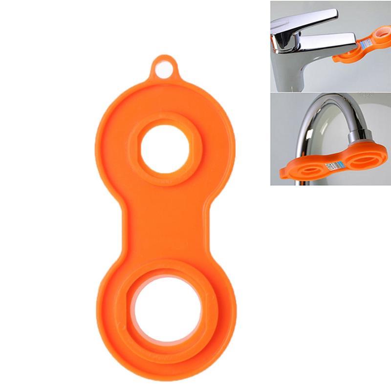 Water Outlet Universal Wrench Faucet Bubbler Wrench Disassembly Cleaning Tool Four Sides Available Bubbler Yellow Wrench