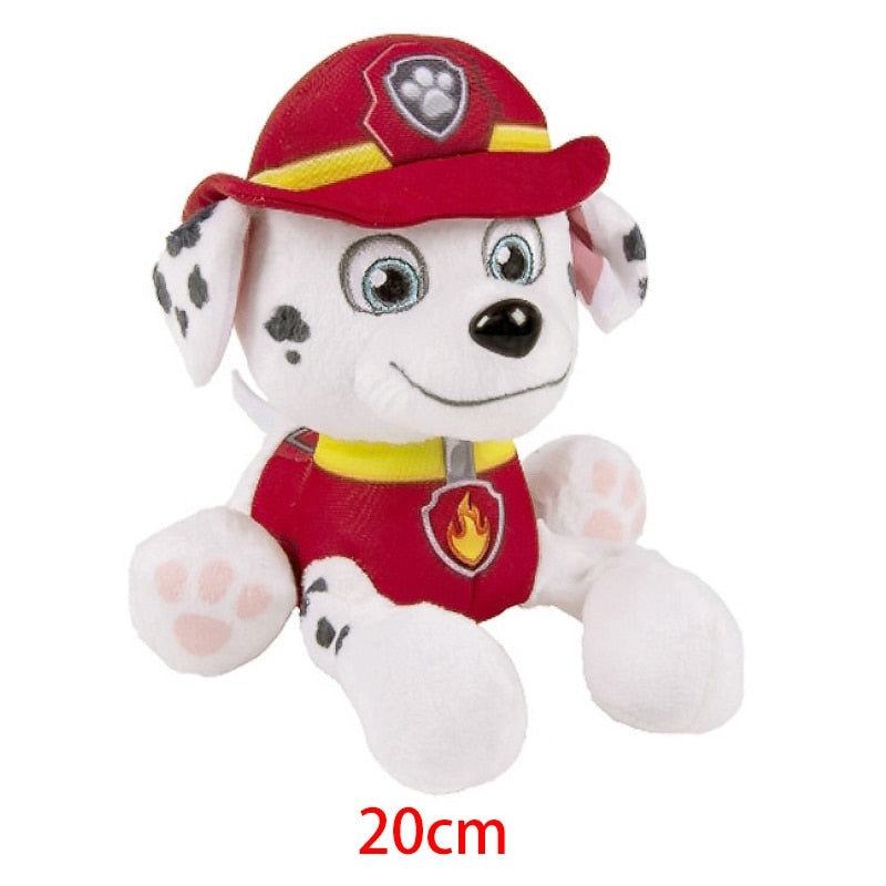 Paw Patrol Ryder Everest Tracker Cartoon Animal Stuffed Plush Toys Model Patrols Toys Party Dolls For Child Birthday Xmas Gift