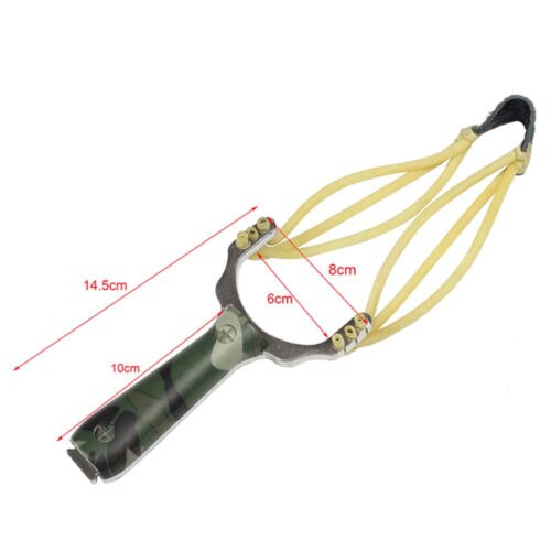 Professional Slingshot Sling shot Aluminium Alloy Slingshot Catapult Camouflage Bow Un-hurtable Outdoor Game Playing Tools