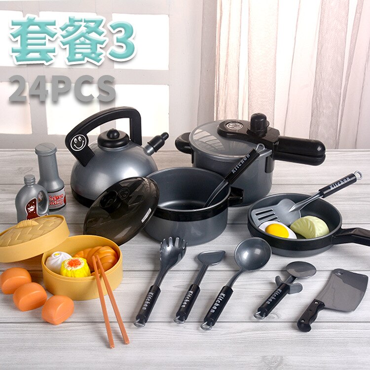 Household Appliances Pretend Play Kitchen Children's Toys Kettle Pressure Cooker Rice Cooker Induction Cooker Cookware Children'