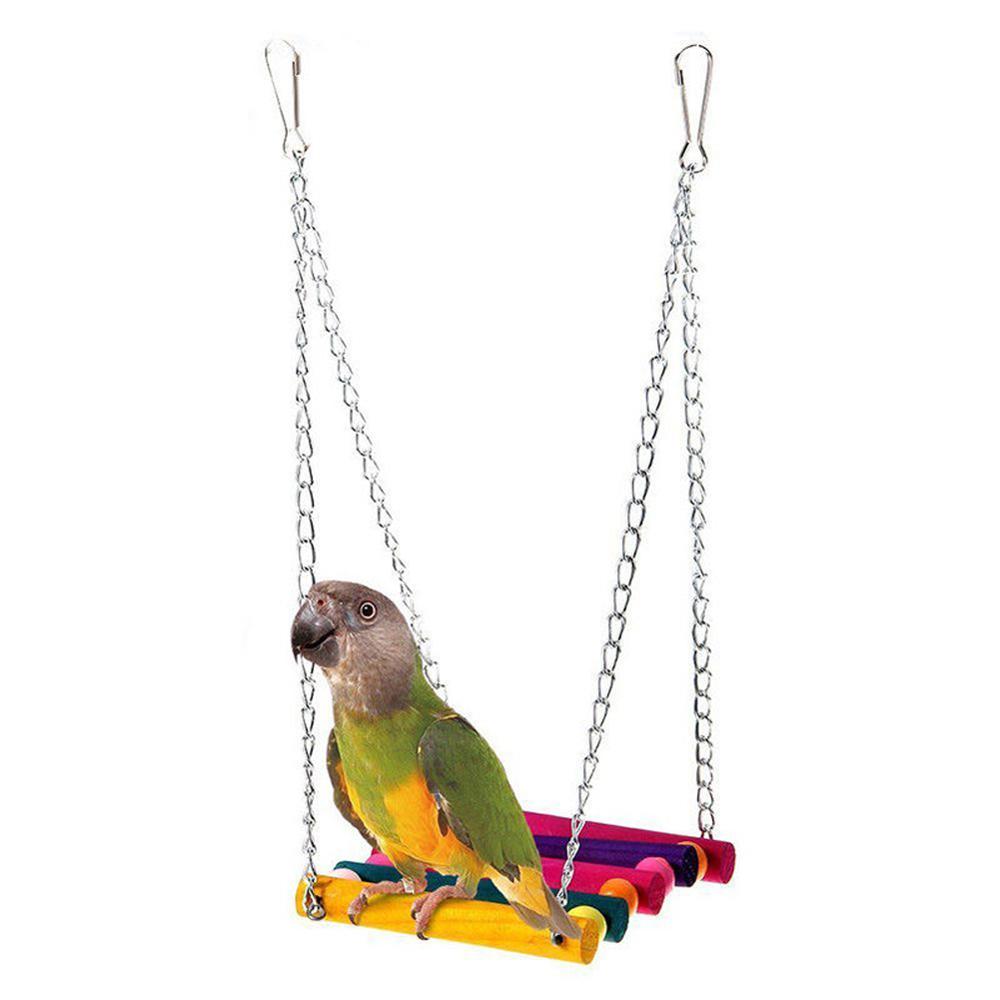 Birds Toy Pet Bird Parrot Parakeet Budgie Cockatiel Cage Hut Nest Bird Toys Hammock Swing Toy Hanging Toy Brinquedo Pet Supplies