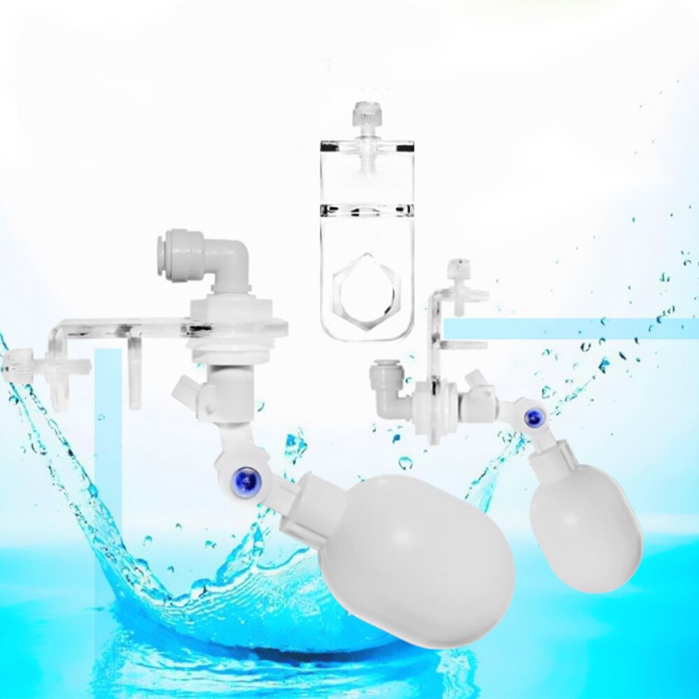 Aquarium Fish Tank Auto Refill Floating Ball Valve Water Controller Supplement System Automatic Water Float Shut Off Ball Valve