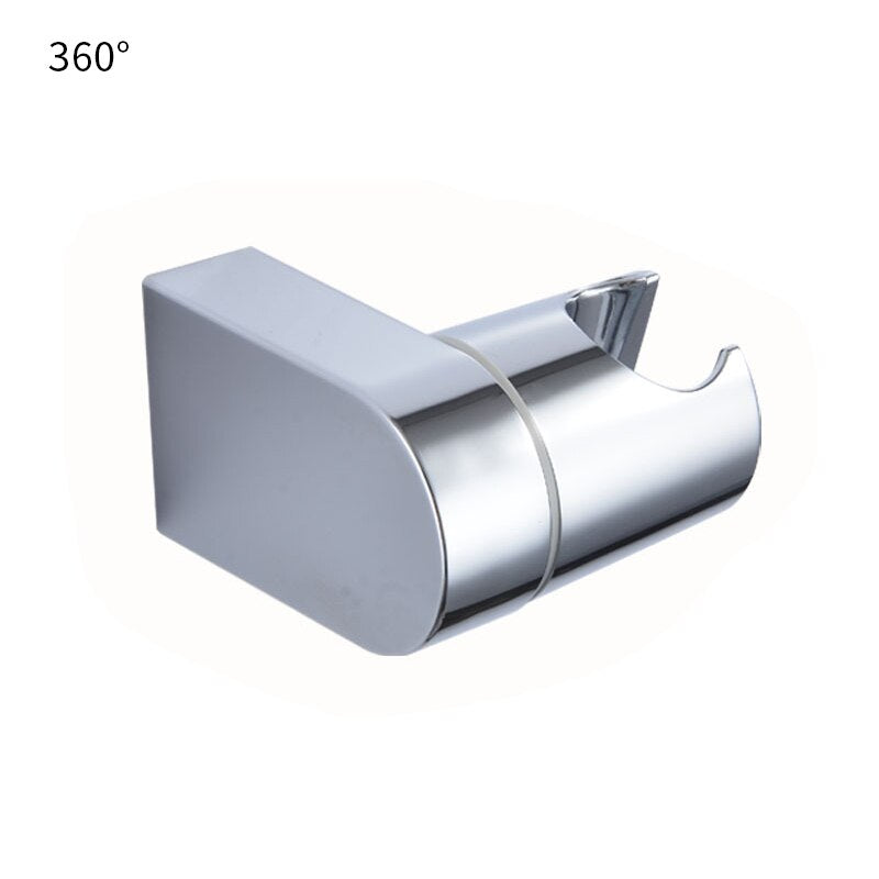 22/24/25mm ABS Plastic Shower Slide Rail Bar Holder Adjustable Clamp Holder Bracket Replacement Bathroom Accessories Universal