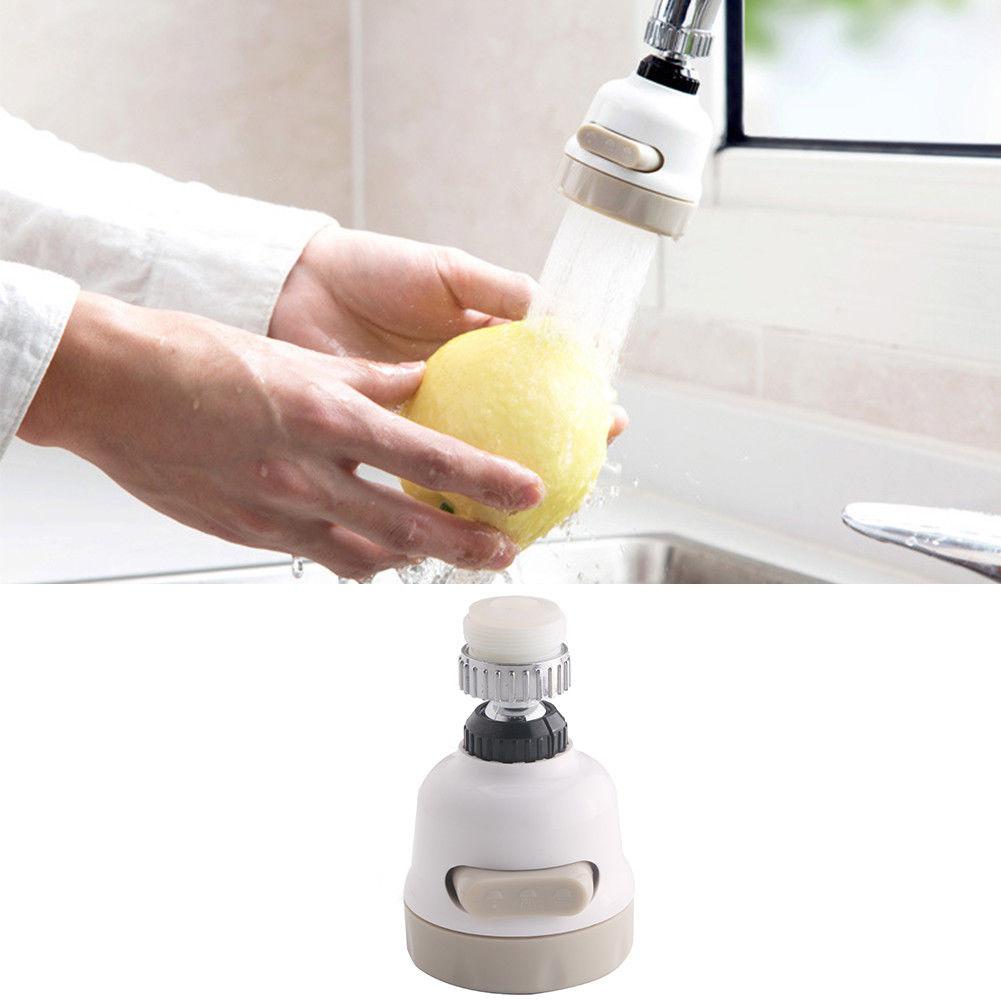 Studyset Adjustable 360 Degree Rotation Tap Head Kitchen Water Saving Nozzle Faucet Filter