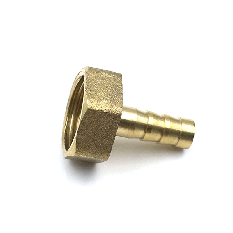 Pagoda connector 6 8 10 12 14mm hose barb connector, hose tail thread 1/8 1/4 3/8 1/2 brass water pipe fittings