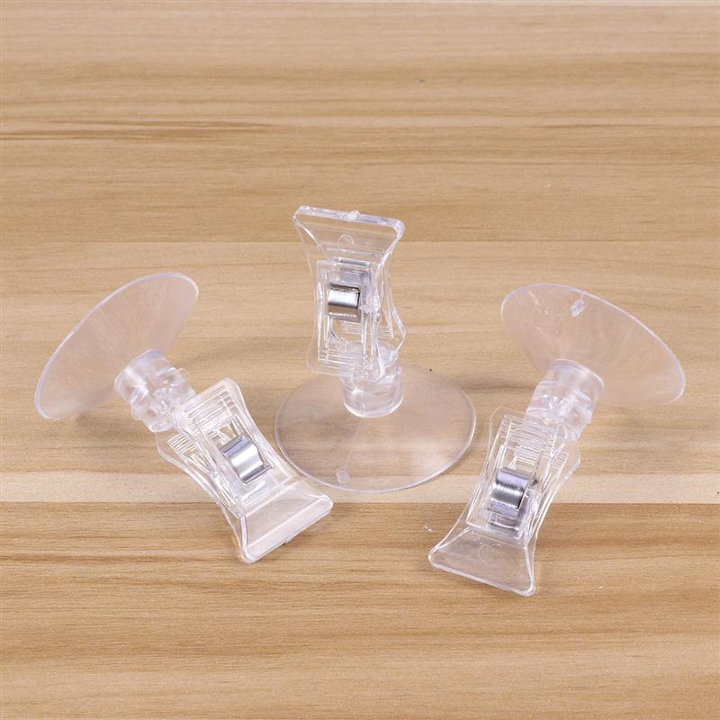 3pcs Fishes Veggie Seaweed Suction Cup Clip Feed Holder Feeding Tool for Fish Tank Aquarium Accessories