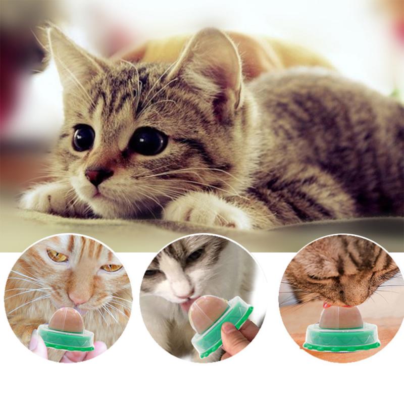 1PC Cat Catnip Snacks Catnip Healthy Candy Licking Energy Ball Kittens Cat Toy Dropshpping Cat Keep TSLM Dropshipping
