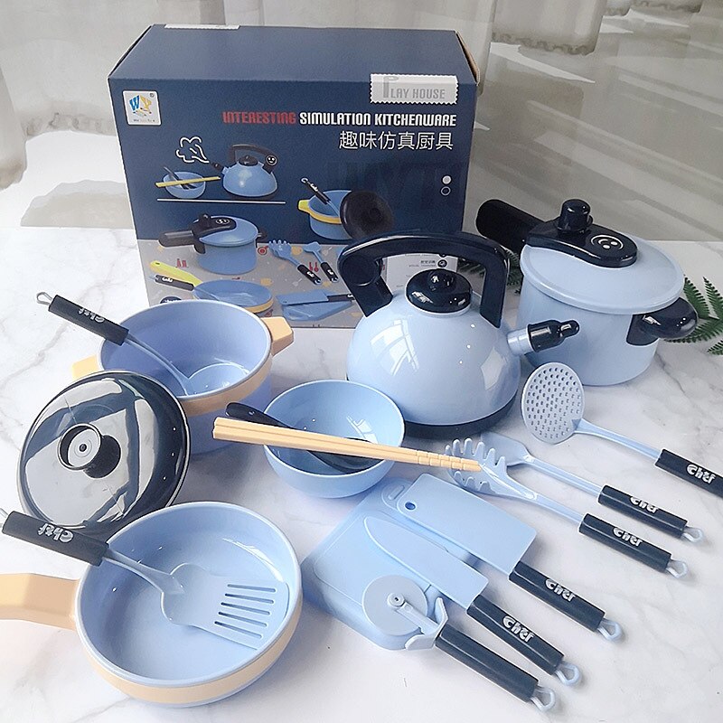 Household Appliances Pretend Play Kitchen Children's Toys Kettle Pressure Cooker Rice Cooker Induction Cooker Cookware Children'