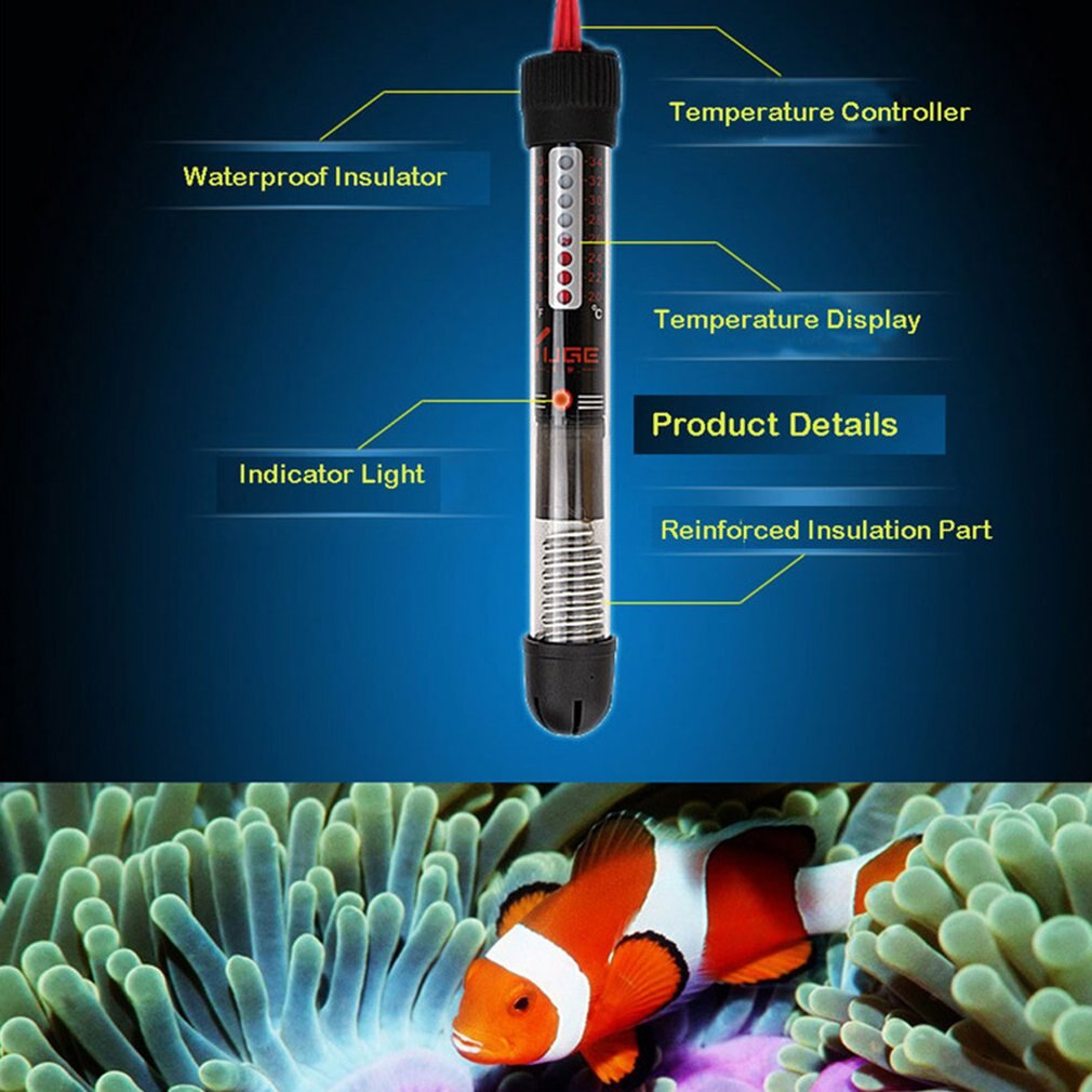 Aquarium Heating Rod Aquarium Automatic Constant Temperature Heating Rod Turtle Heating Rod Thermostat Rod