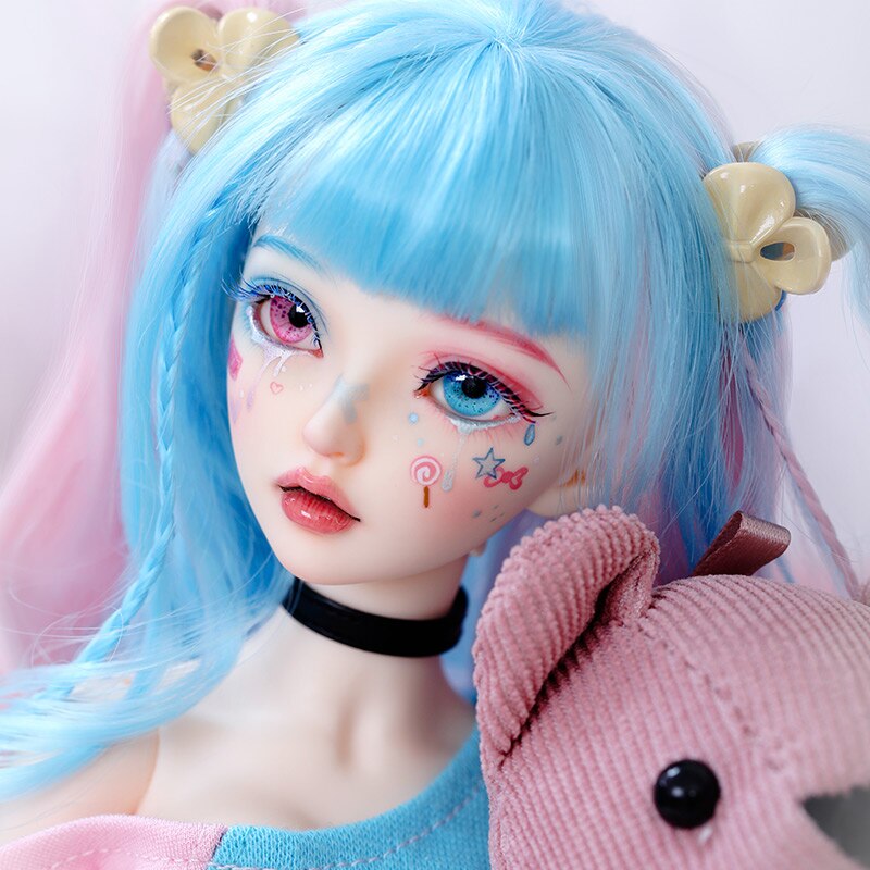 BJD Doll Miyn1/4 Macaron Magic Ice cream Girl Ball Jointed Doll Art Collection Toys for Girl minifee Limited Doll
