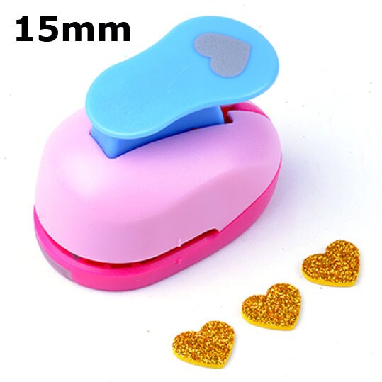 1.5cm Scrapbook Punches Paper Cutter Card Craft Printing DIY Eva Foam Paper Punch Hole Puncher Shape Clip Photo дырокол фигурный