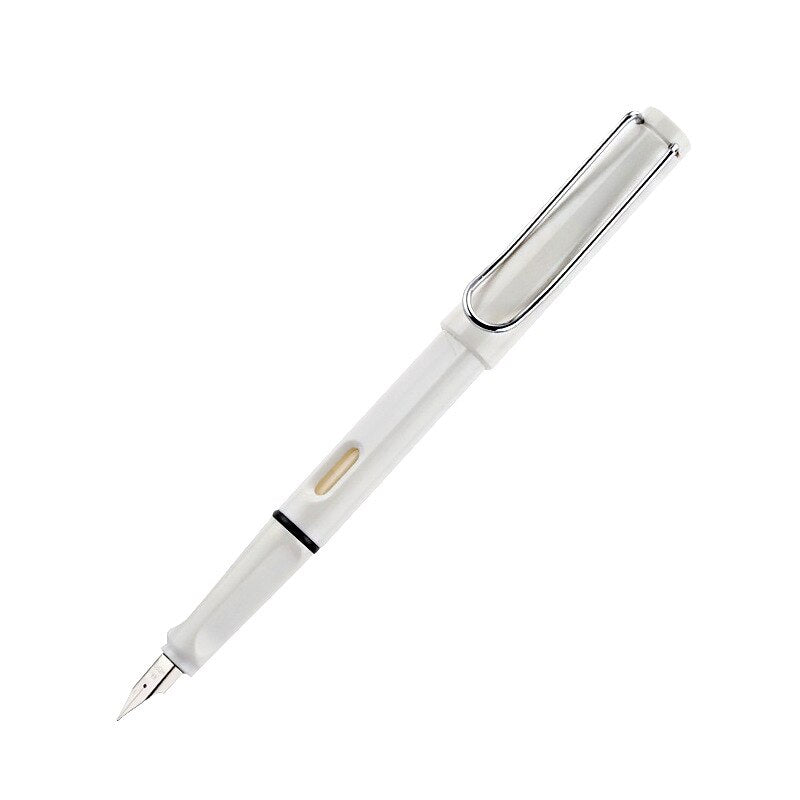 posture writing practice ink bag transparent pen children's calligraphy neutral pen custom logo color signature pen