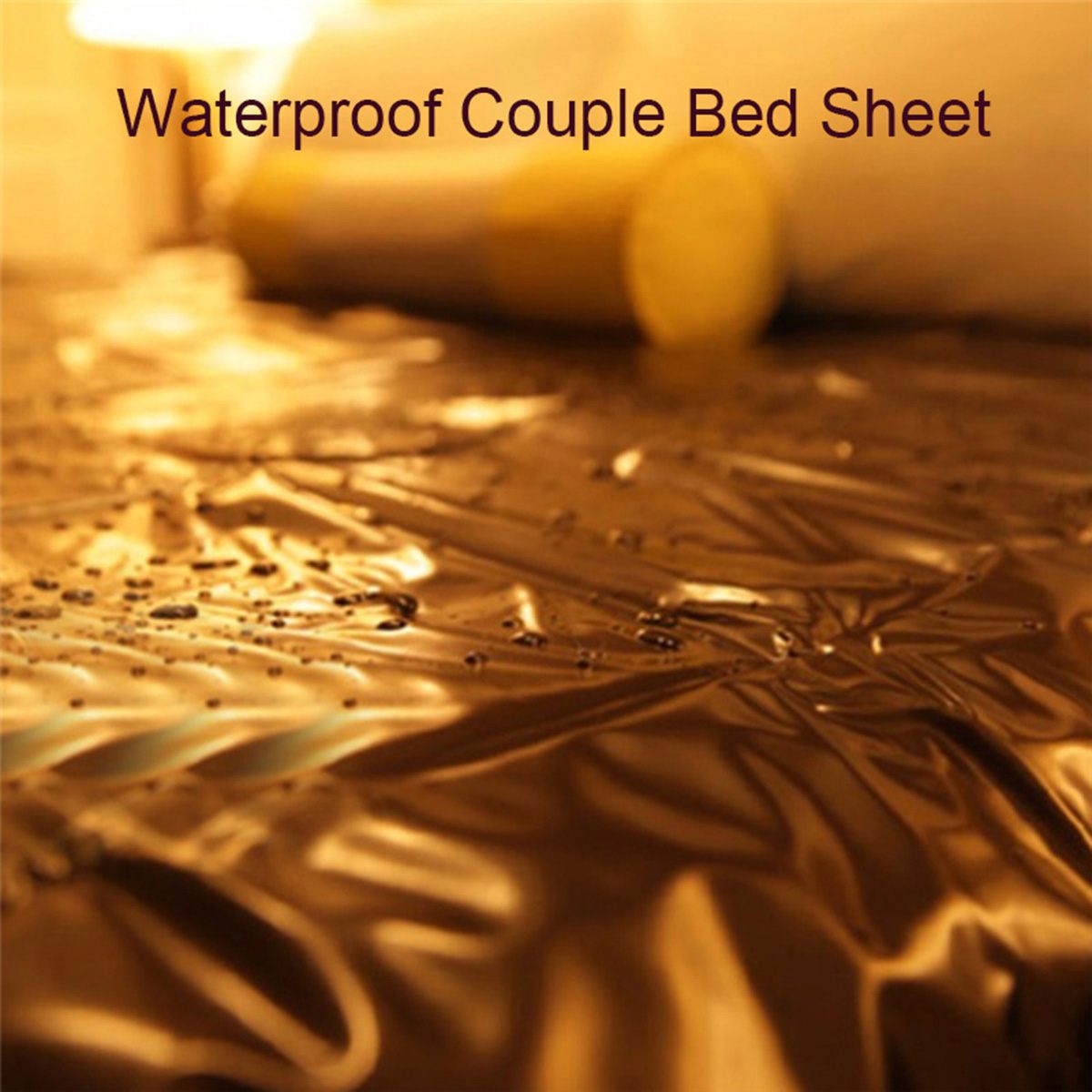 Waterproof Adult Bed Sheets S-e-x PVC Vinyl Mattress Cover Allergy Relief Bed Bug Hypoallergenic S-e-x Game Bedding Sheets