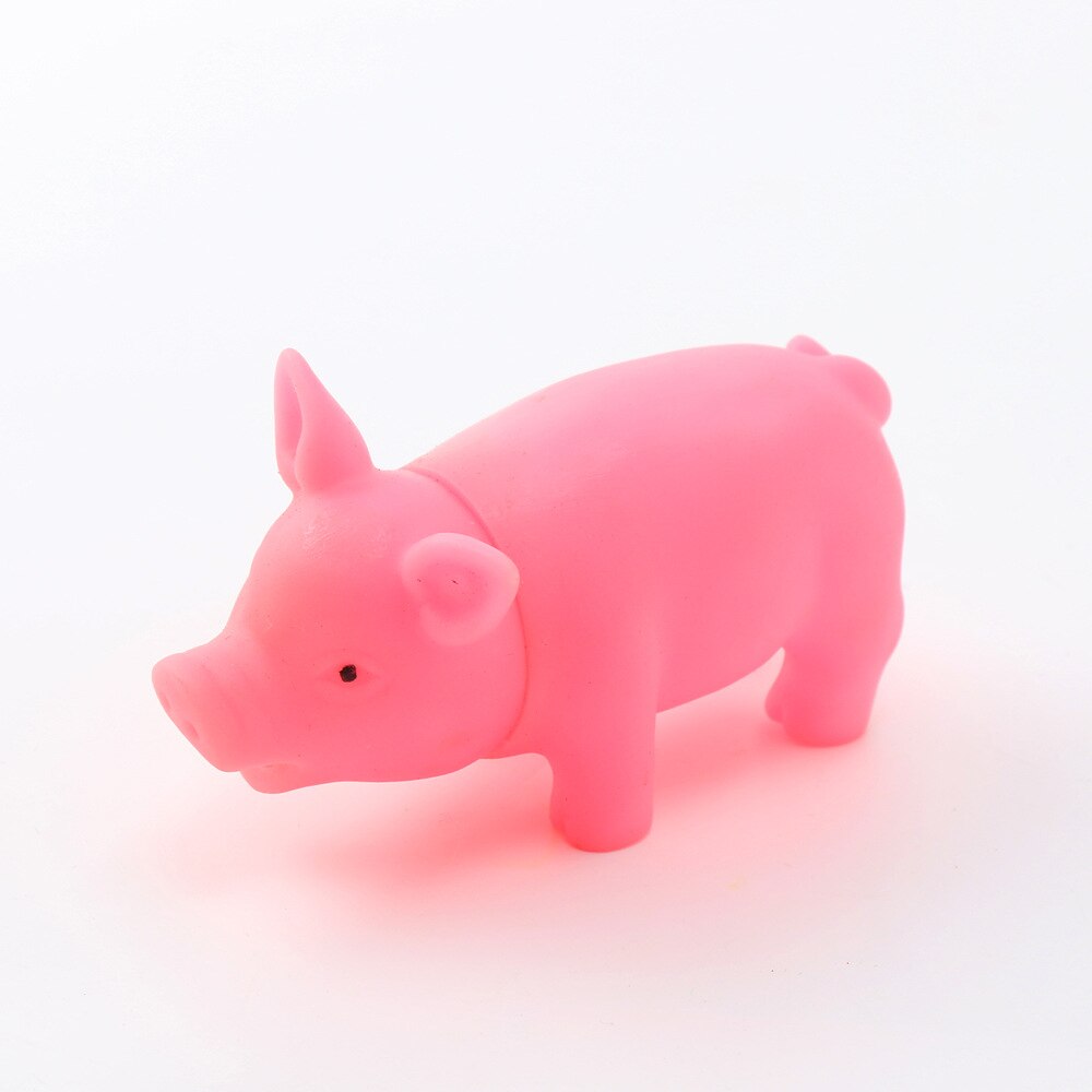 Cute Rubber Pig Toys for Dog Pet Squeak Toys