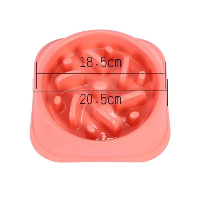 2019 Portable Pet Dog Feeding Food Bowls Puppy Slow Down Eating Feeder Dish Bowel Prevent Obesity Dogs Supplies Dropshipping