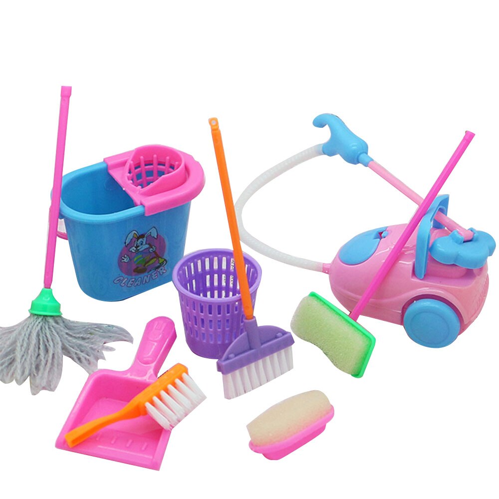 Toys Pretend Cleaning Tool 9Pcs/Set 9Pcs/Set