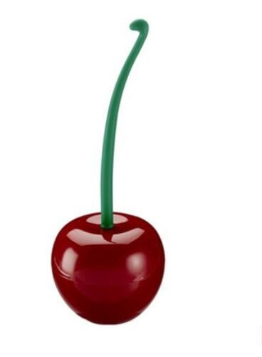 Creative Lovely Cherry Toilet Brush Set Household Products