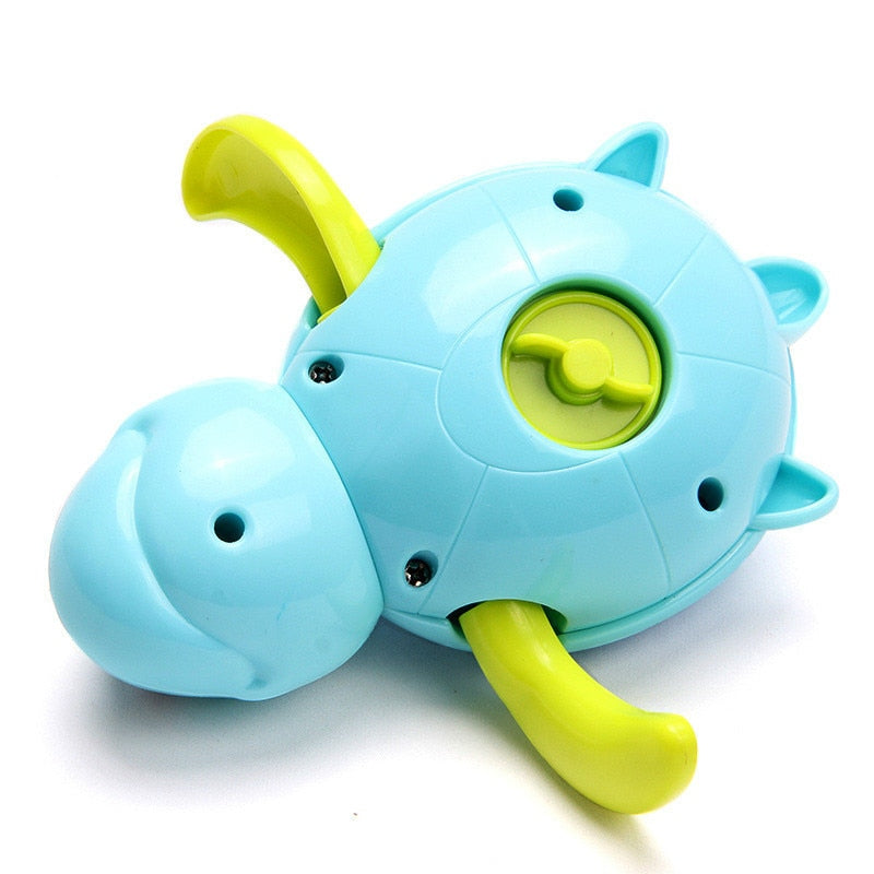 Single Sale Cute Cartoon Animal Tortoise Classic Baby Water Toy Infant Swim Turtle Wound-up Chain Clockwork Kids Beach Bath Toys