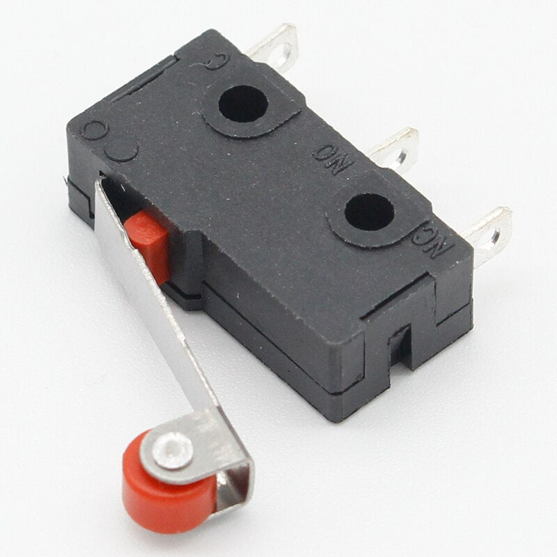 10 Pcs Mini Micro Limit Switch Roller Lever Arm SPDT Snap Action LOT