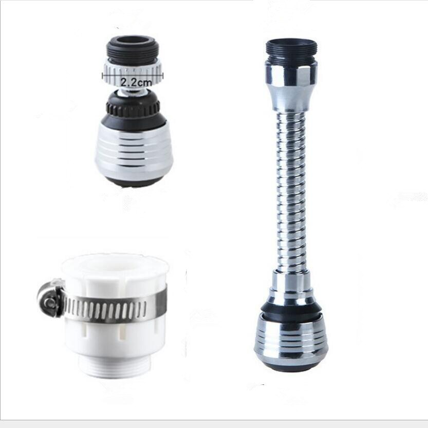 Kitchen Faucet Aerator 2 Modes 360 Degree adjustable Water Filter Diffuser Water Saving Nozzle Faucet Connector Shower Transver