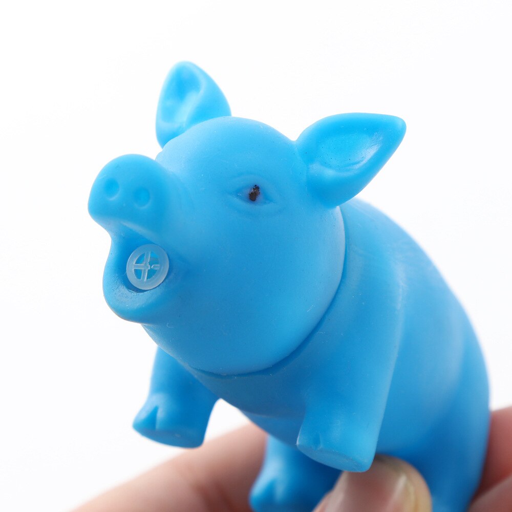 Cute Rubber Pig Toys for Dog Pet Squeak Toys