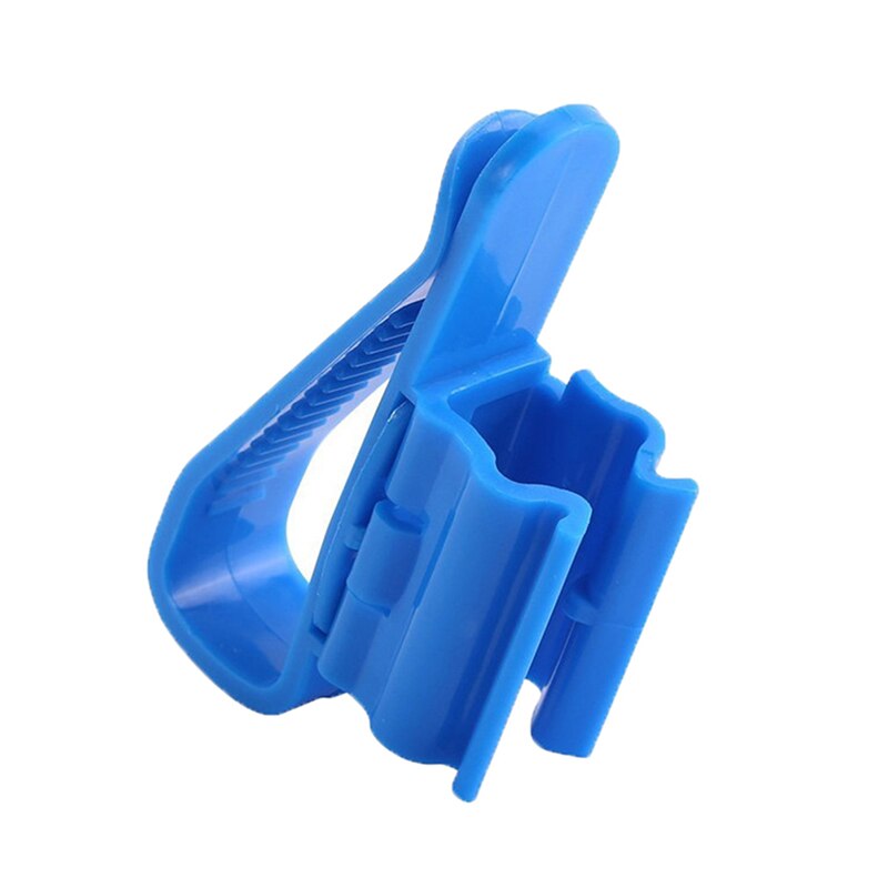 2Pcs Aquarium Blue Water Pipe Hose Mount Bracket for 8-16mm Pipe Filtration Holder Water Tube Fixed Clip Fish Tank Hose Clamp