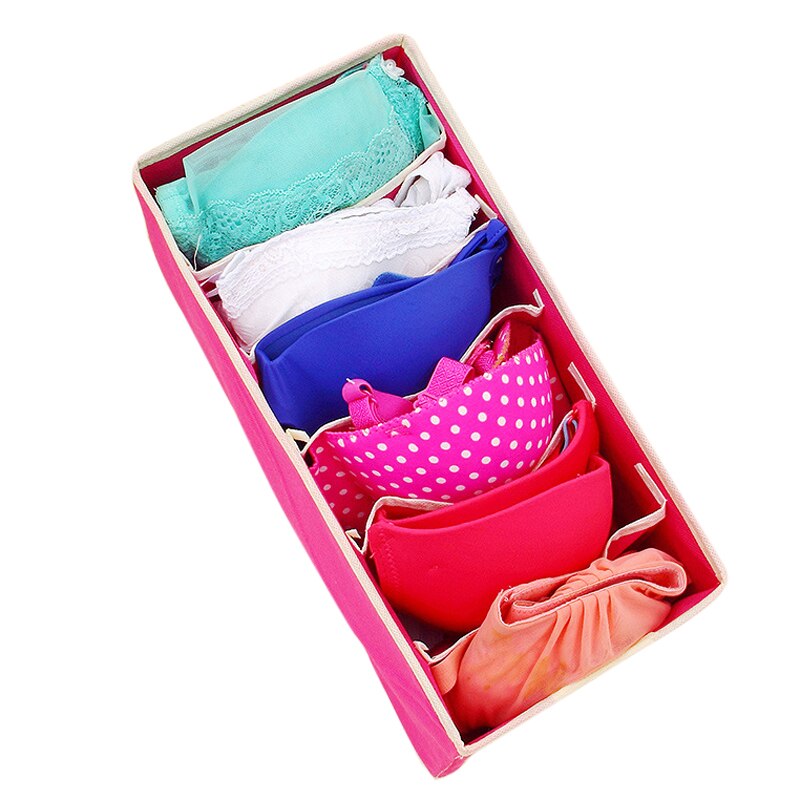4PCS Storage Boxes Underwear Divider Drawer Lidded Closet Organizer Ropa Interior Organizador For Ties Socks Shorts Bra New