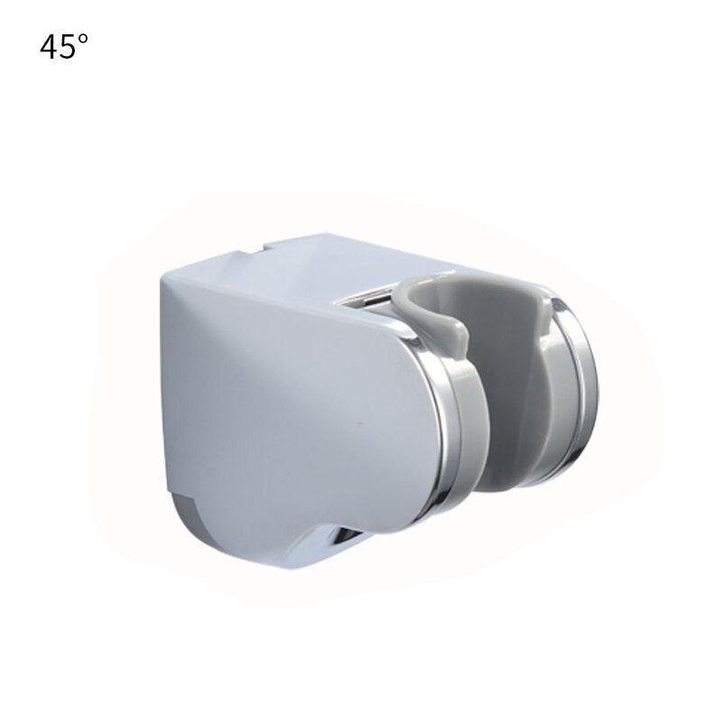 22/24/25mm ABS Plastic Shower Slide Rail Bar Holder Adjustable Clamp Holder Bracket Replacement Bathroom Accessories Universal