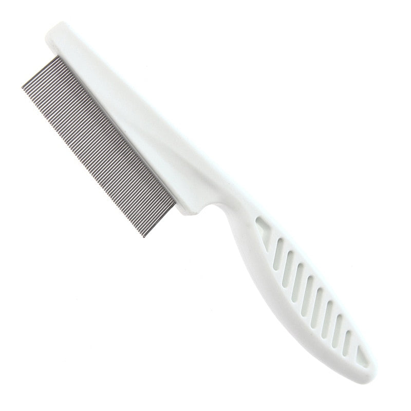 Protect Flea Comb For Cats Dogs Pet Stainless Steel Comfort Flea Hair Grooming Tools Deworming Brush Short Long Hair Fur Remove