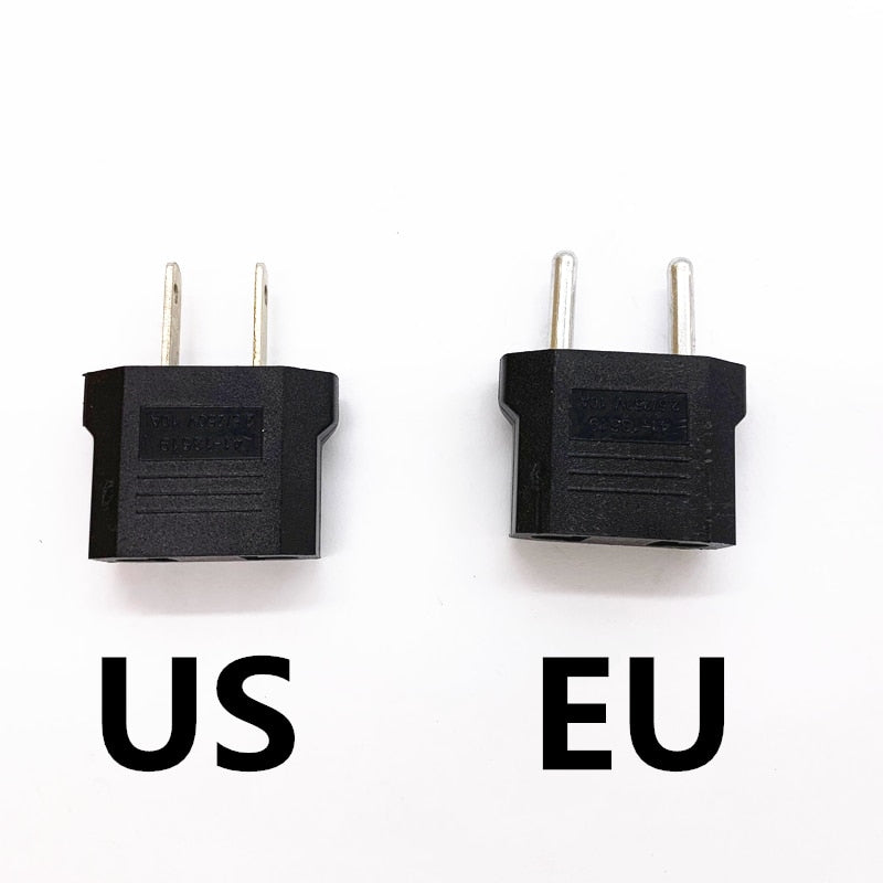 1PCS European US EU Plug Adapter American Japan China US To EU Euro Travel Power Adapter Plug Outlet Converter Socket