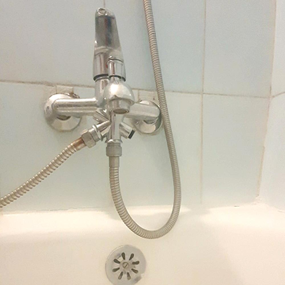 Shower Head Water Splitter Water Separator Adapter 1/2" Male Outlet Female Inlet 3 Way Plastic Diverter Bathroom Fittings