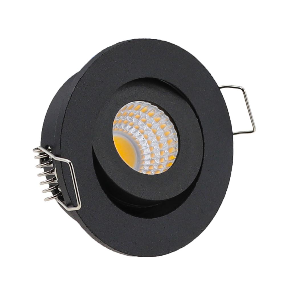 IP65 MINI Recessed LED Waterproof Dimmable COB Downlight Outdoor 3W AC90-260V/DC12V LED Ceiling Spot Light LED Ceiling Lights