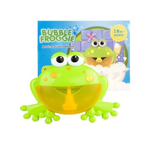 Bubble Crabs Music Baby Bath Toys Kids Pool Swimming Bathtub Soap Machine Automatic Bubble Funny Crab Frog Cloud Duck BathToy