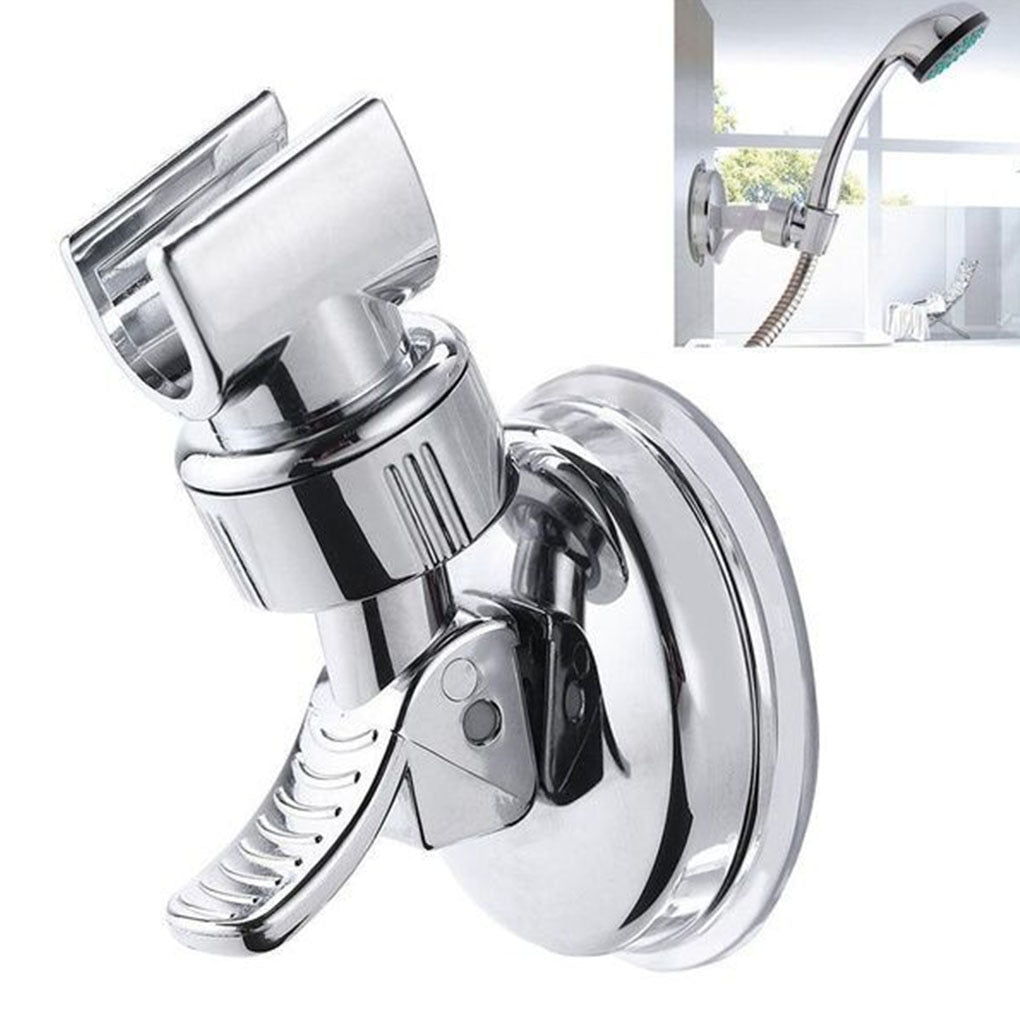 Universal Adjustable Hand Shower holder Suction cup holder Full Plating Shower Rail Head Holder Bathroom Bracket stable