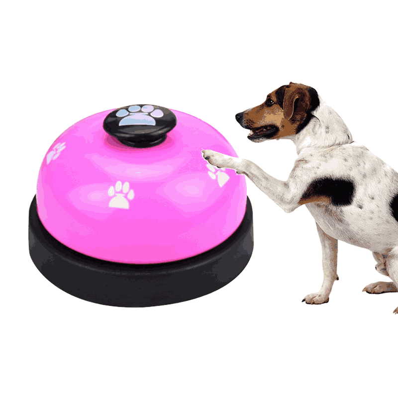 Pet Ringing Color Matching Footprint Printing Fun Ringing  Dog Bell